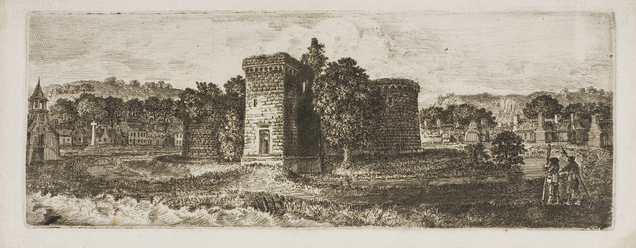 Rothesay slott av John Clerk of Eldin