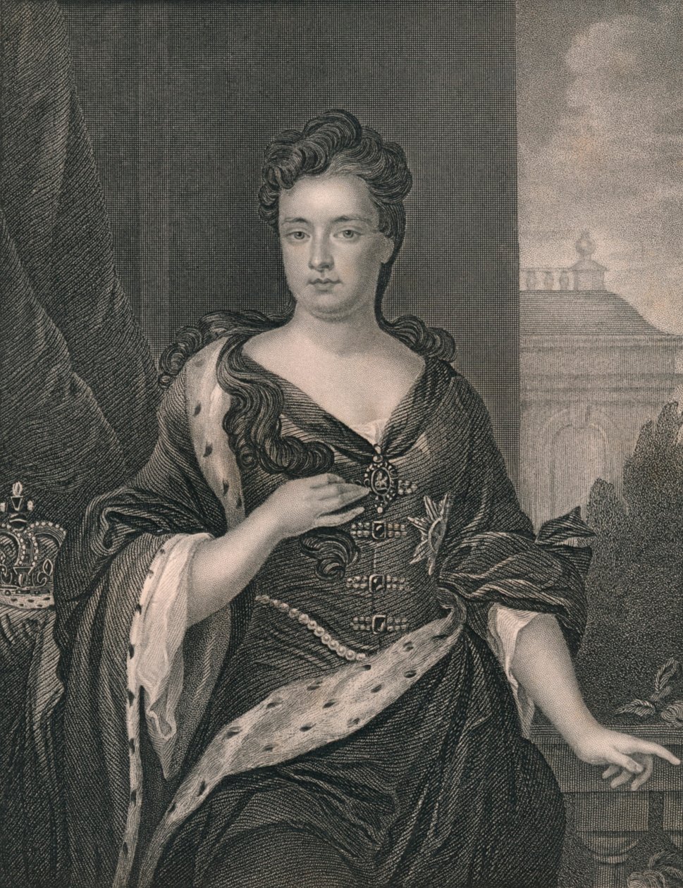 Drottning Anne, mitten av 1800-talet. av John Cochran