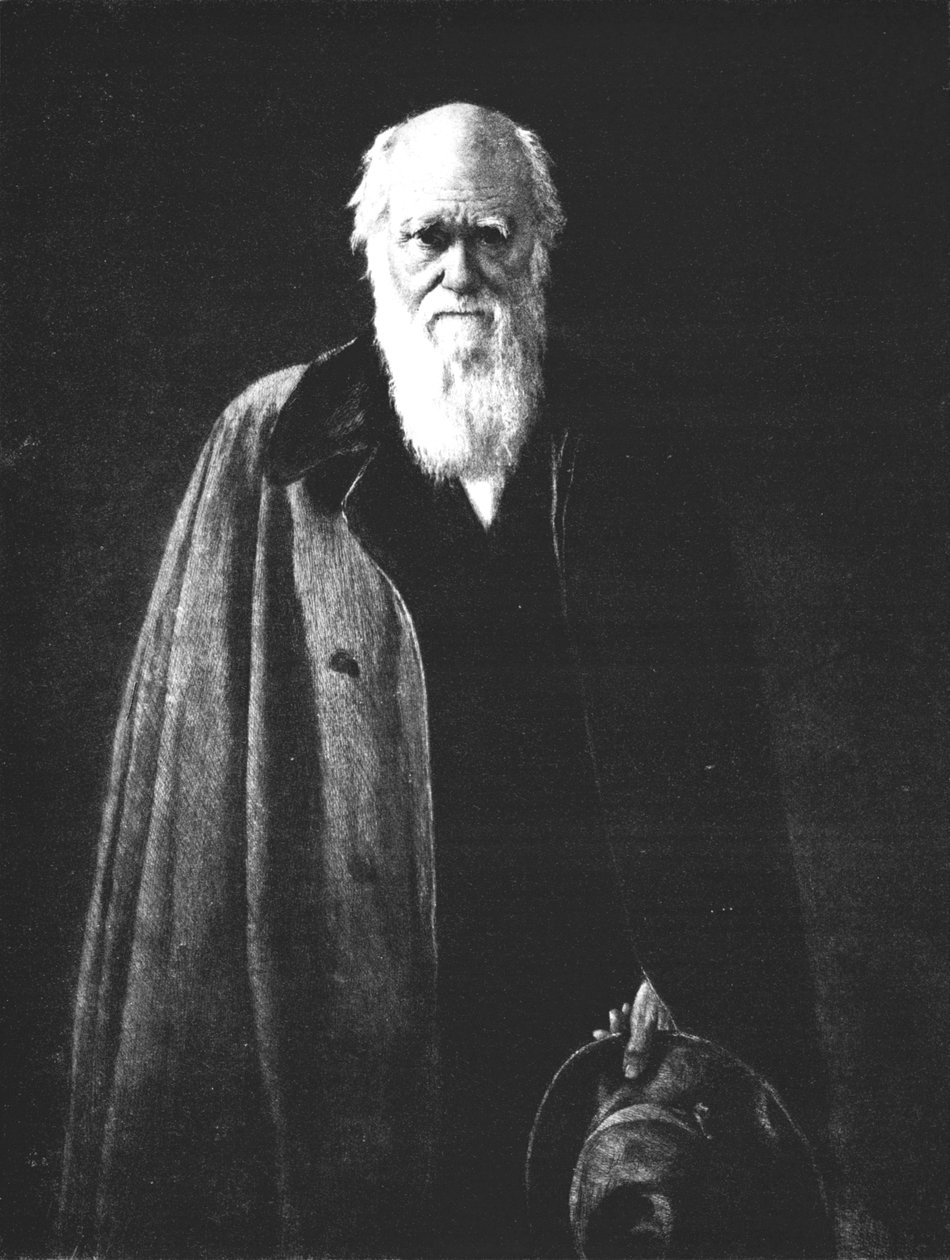 Charles Darwin 1809-1882, 1883, 1912 av John Collier