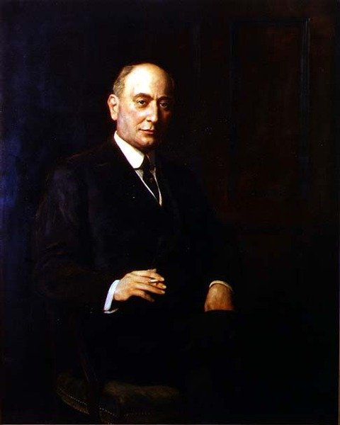 Porträtt av Sir Landon Ronald av John Collier