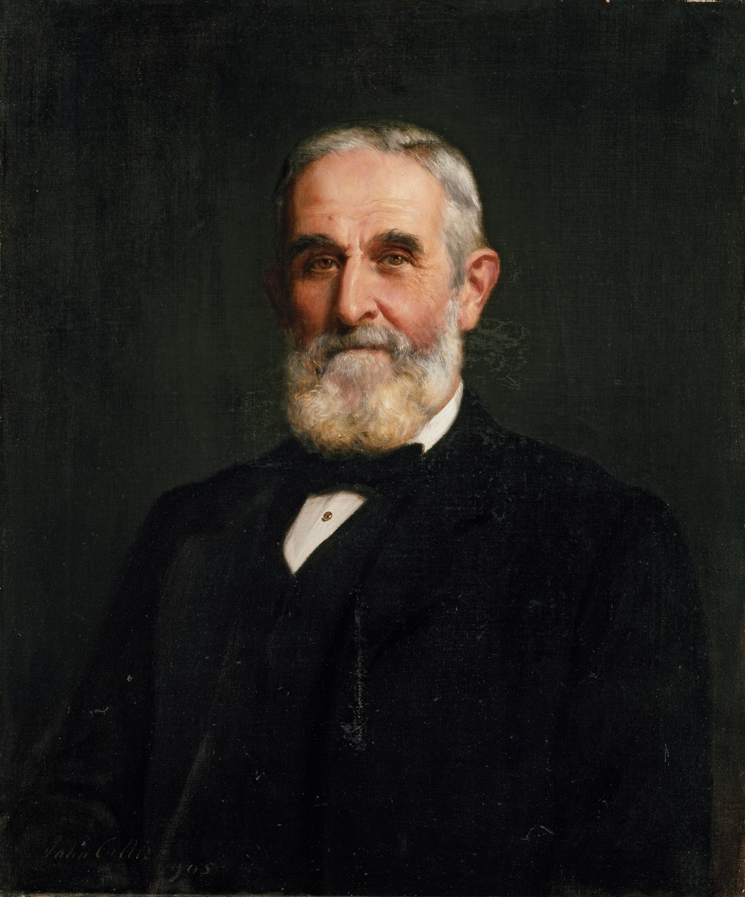 Sir John Evans, 1905 av John Collier