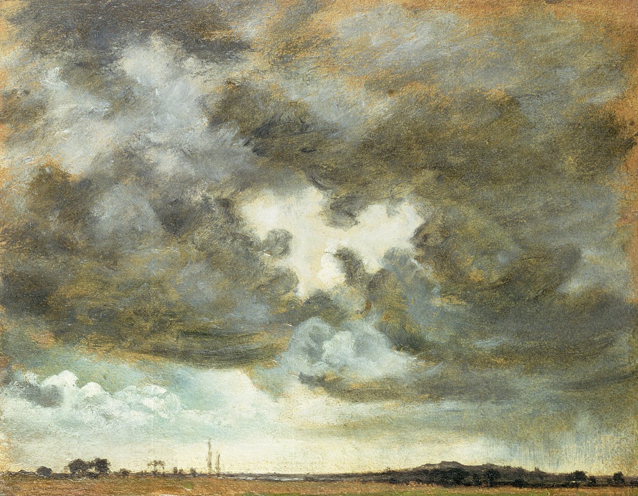En molnstudie av John Constable