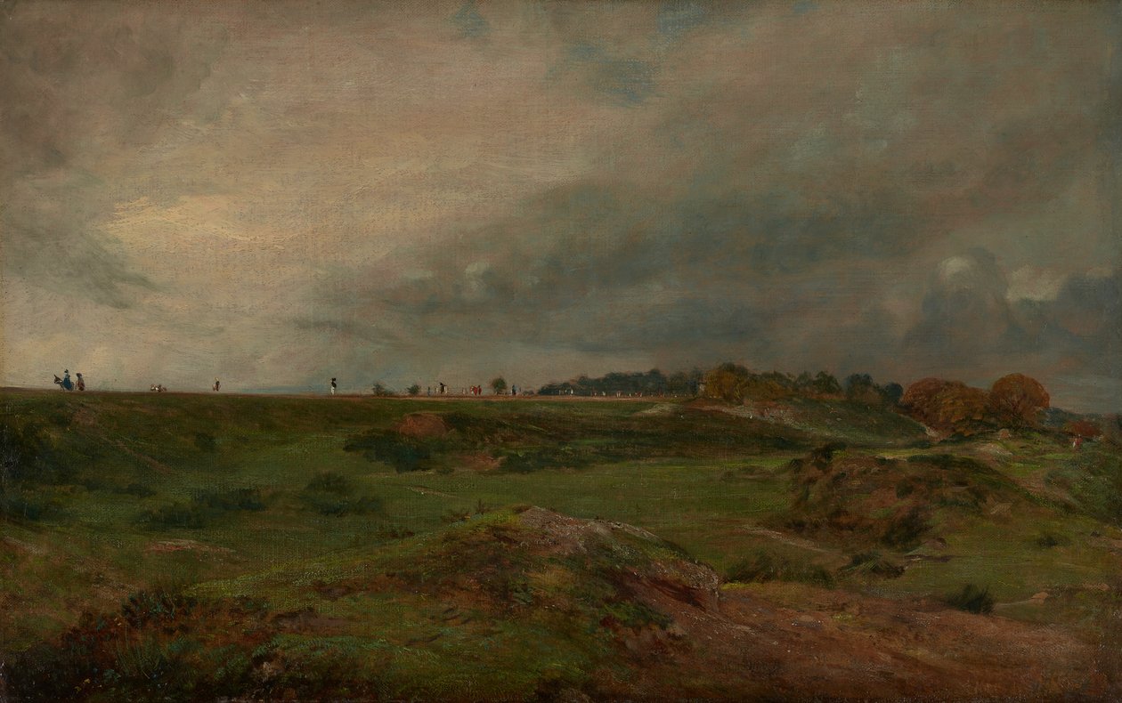 En väg över Hampstead Heath av John Constable