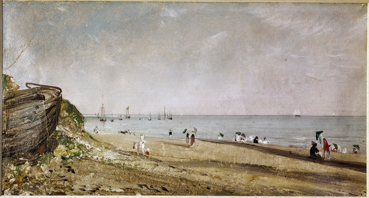 Brighton Beach (olja på duk av John Constable
