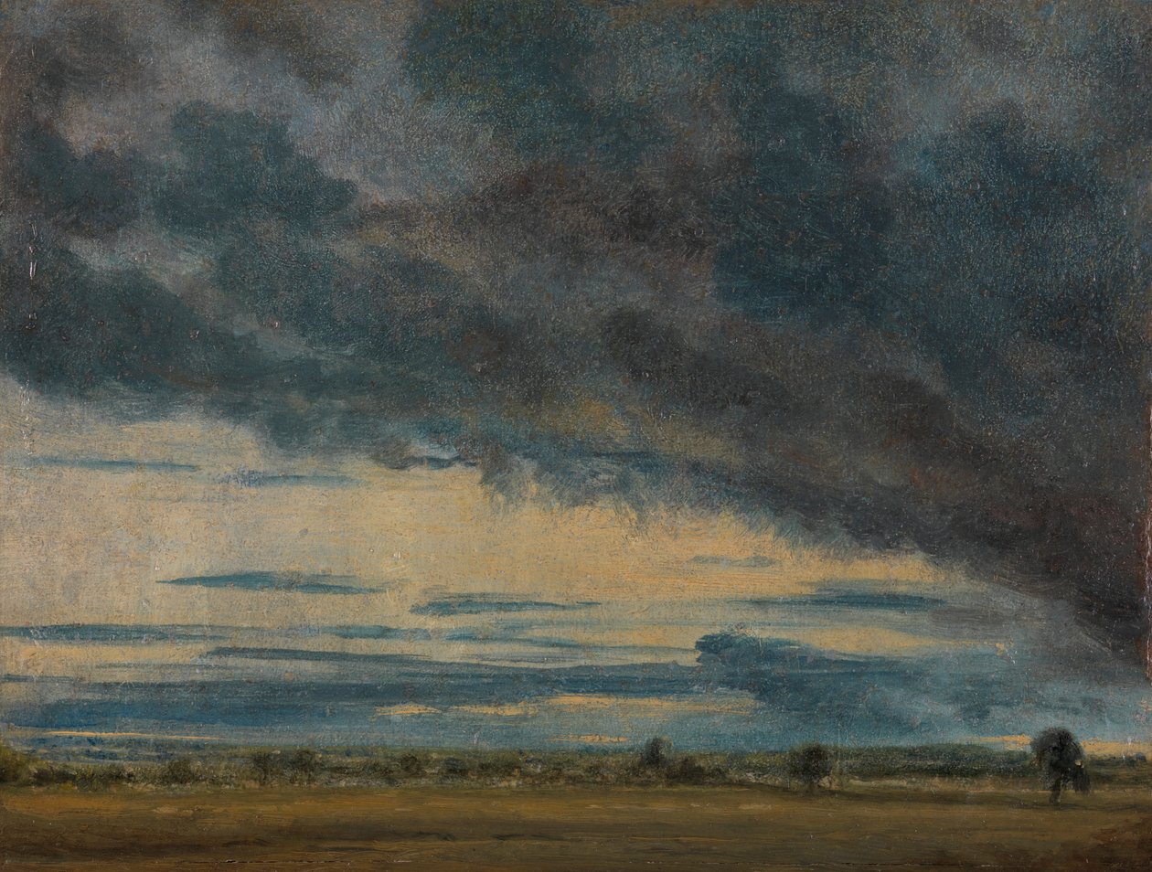 Molnstudie av John Constable