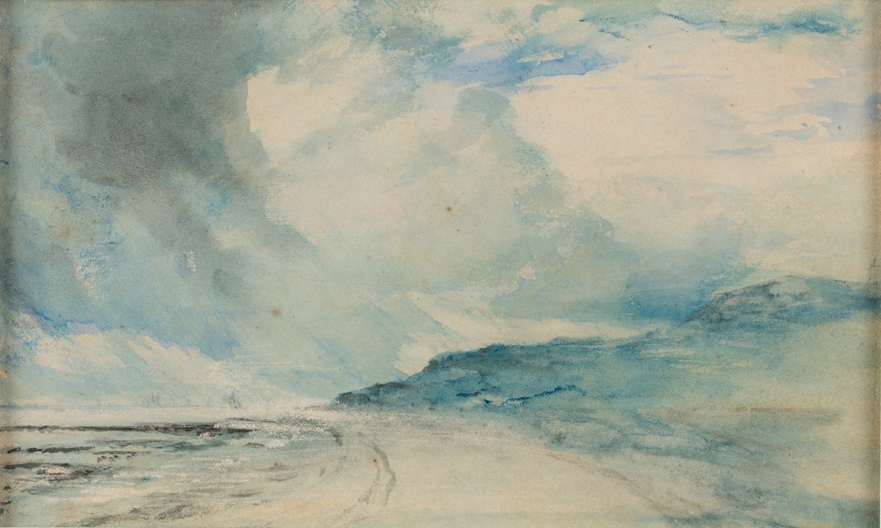 Cock Point, nära Folkestone av John Constable
