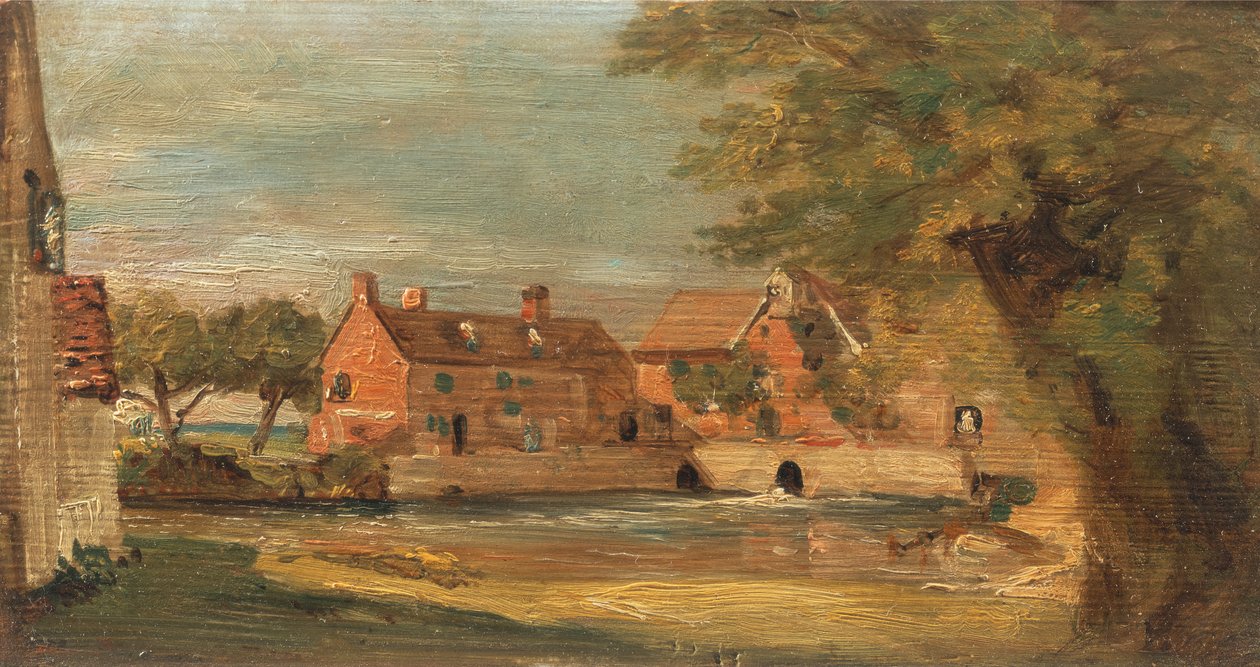 Flatford Mill, mellan 1810 och 1811. av John Constable