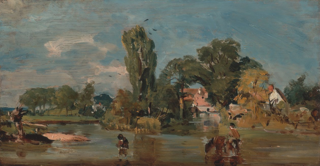 Flatford Mill, mellan 1810 och 1811. av John Constable