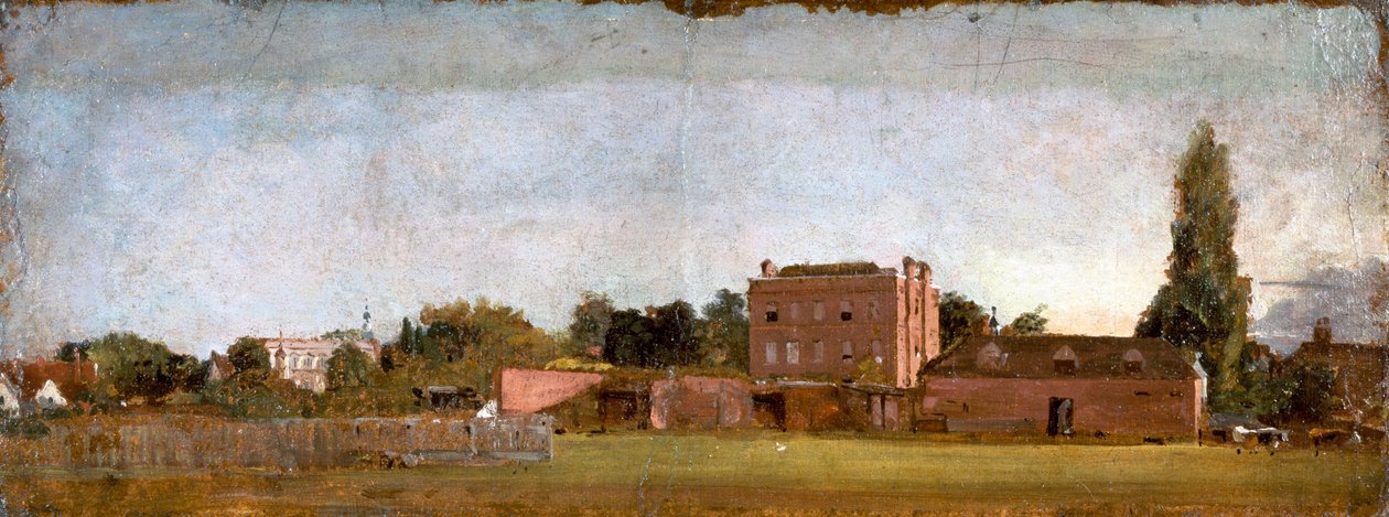 Golding Polisens hus av John Constable