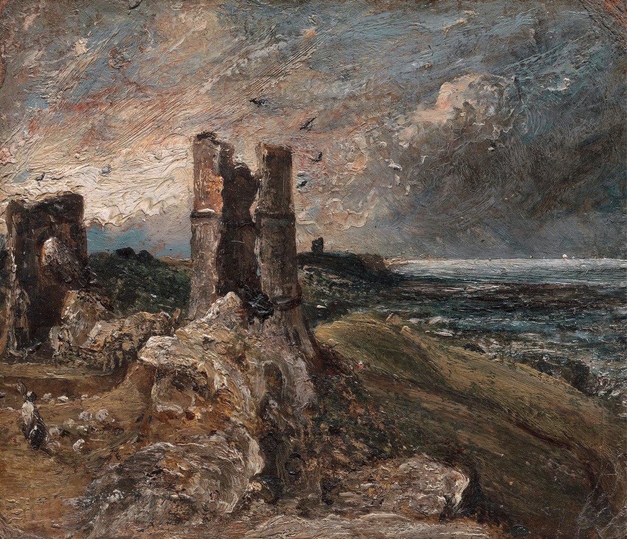 Hadleigh slott av John Constable