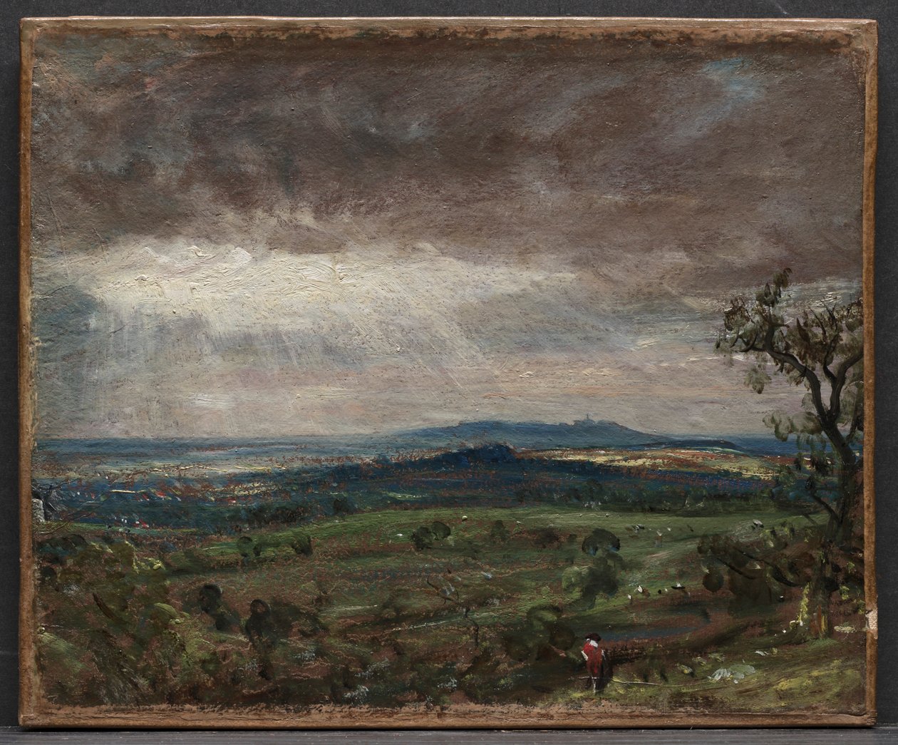 Hampstead Heath, Looking Toward Harrow, ca. 1821. av John Constable