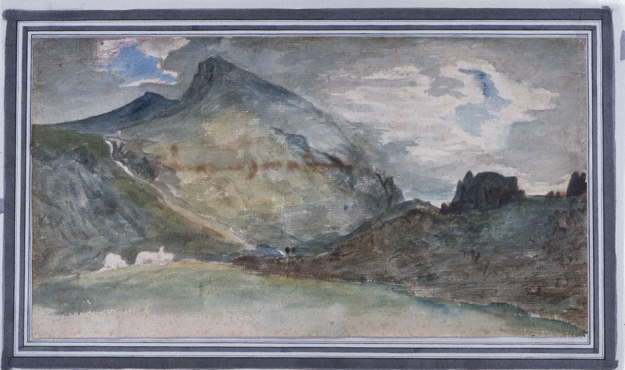 Hellvellyn, 1806 av John Constable