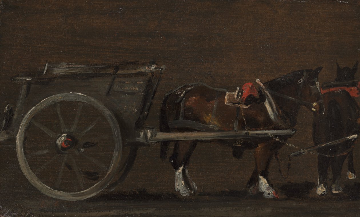 Häst och vagn av John Constable