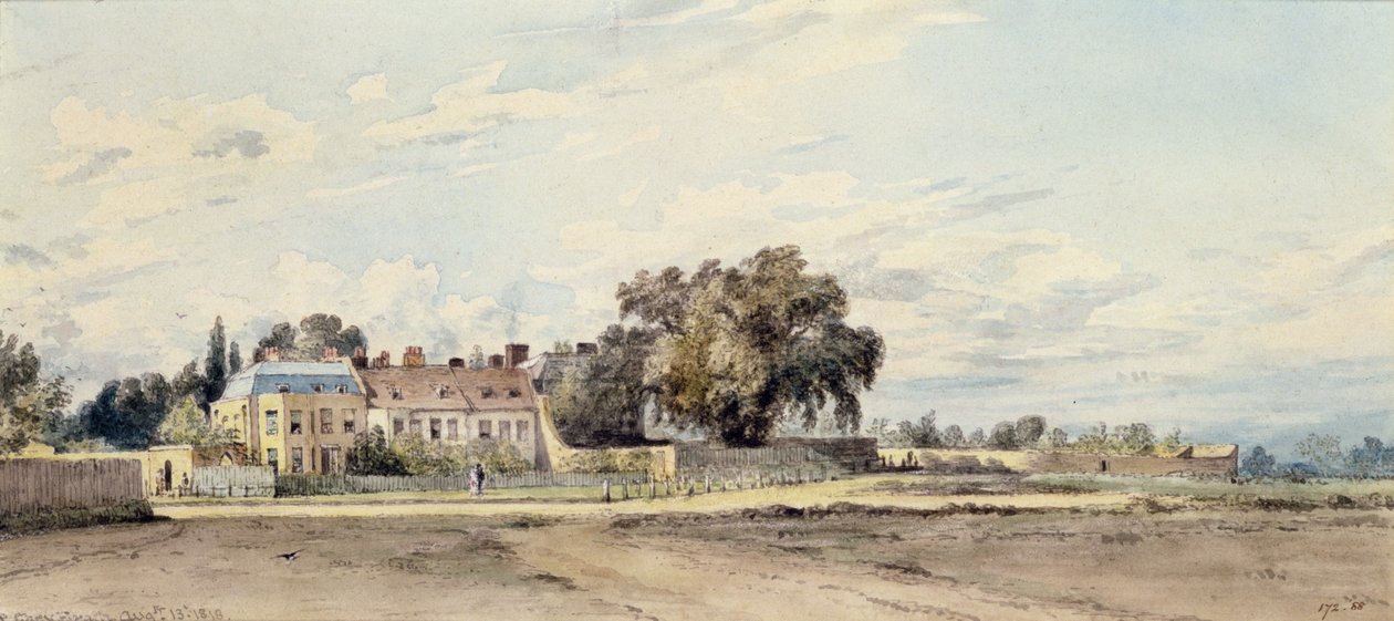 Hus på Putney Heath av John Constable