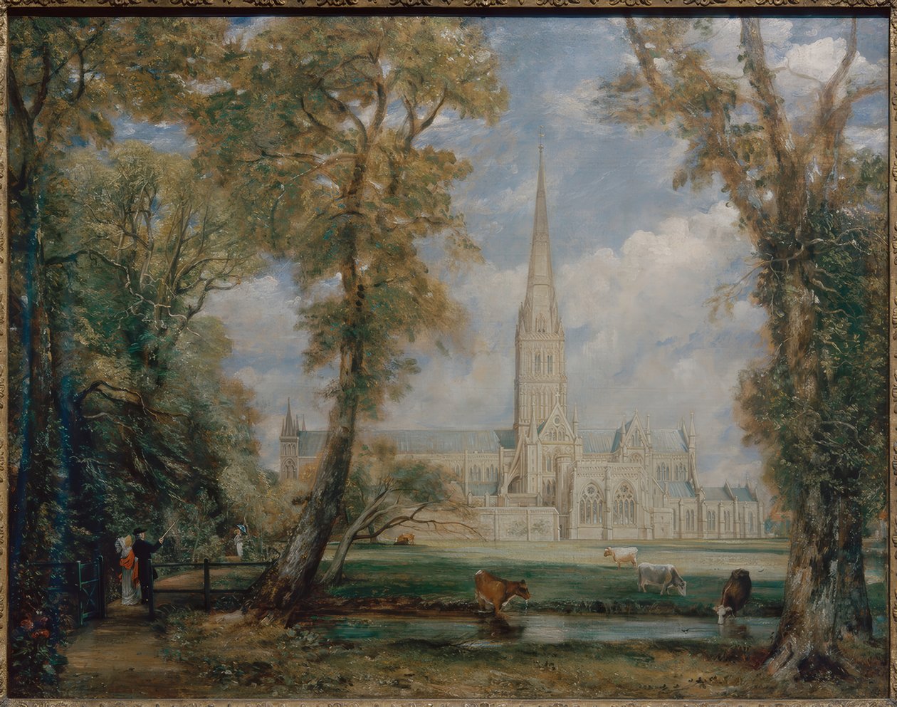Katedralen i Salisbury av John Constable