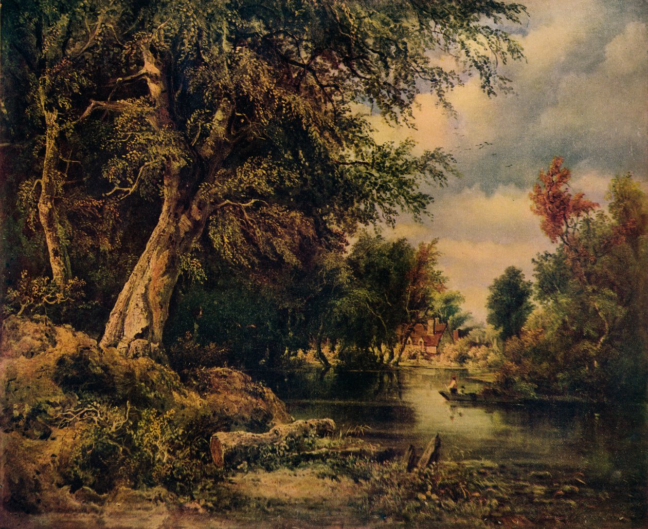 Landskap, 1911 av John Constable