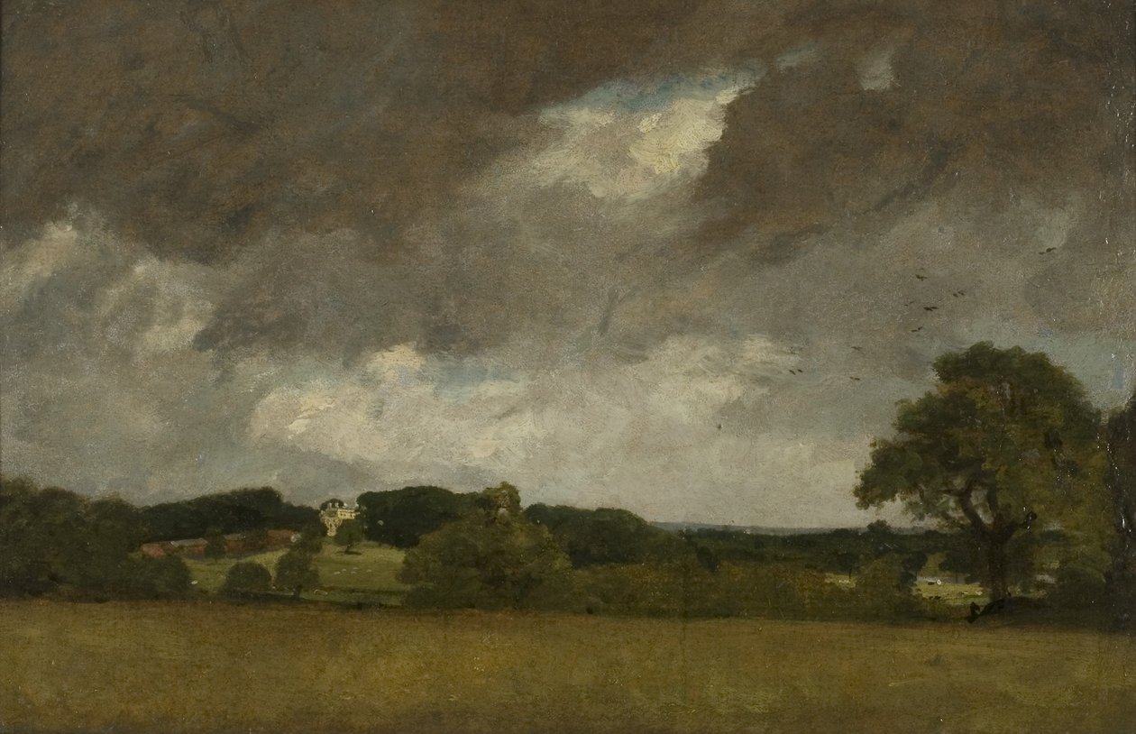 Malvern Hall från sydväst av John Constable
