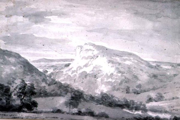 Matlock High Tor av John Constable