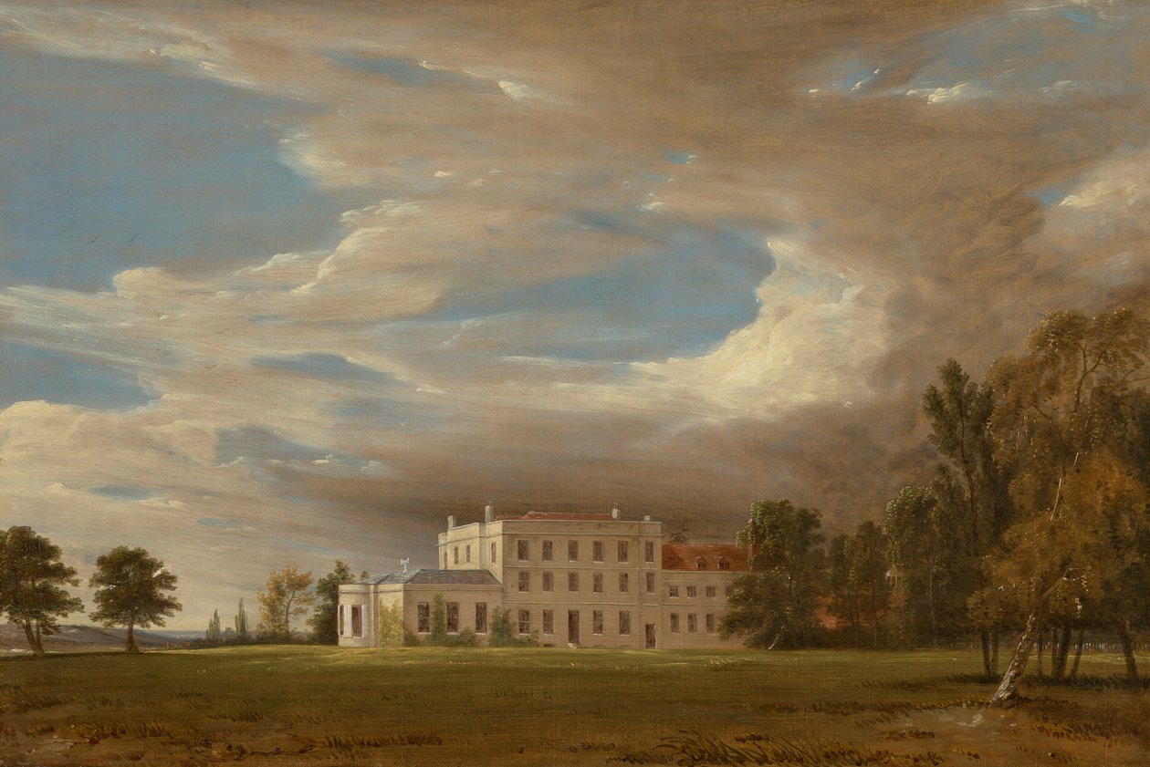 Gamla salen, Östra Bergholt av John Constable