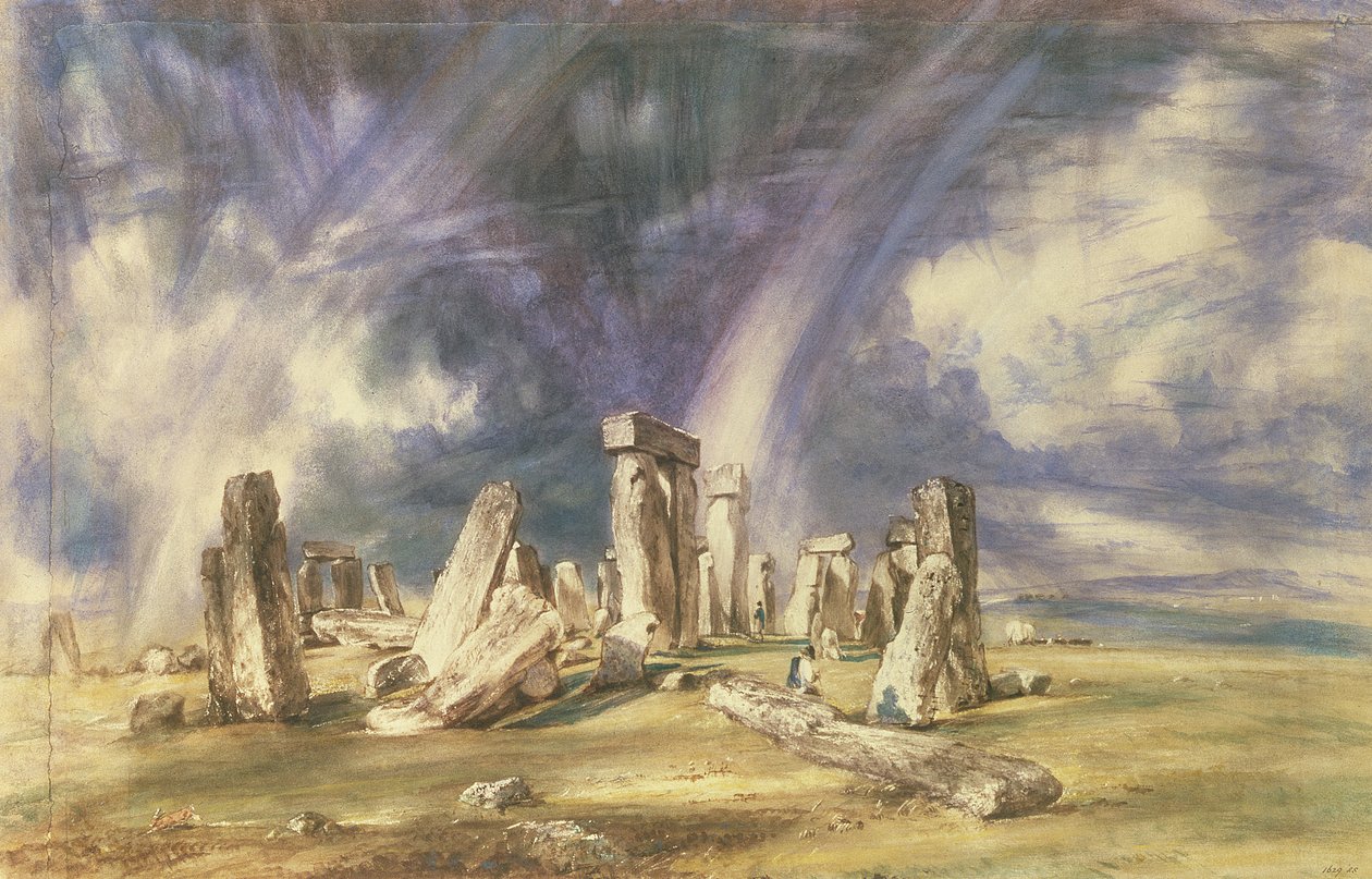 Stonehenge, 1835 av John Constable