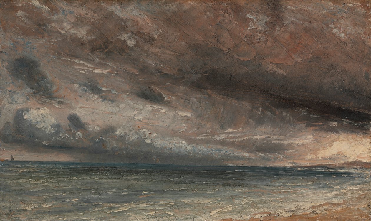 Stormigt hav, Brighton av John Constable