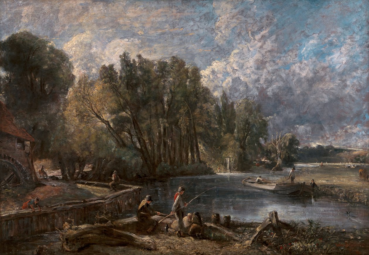 Stratford Mill, 1819 till 1820. av John Constable
