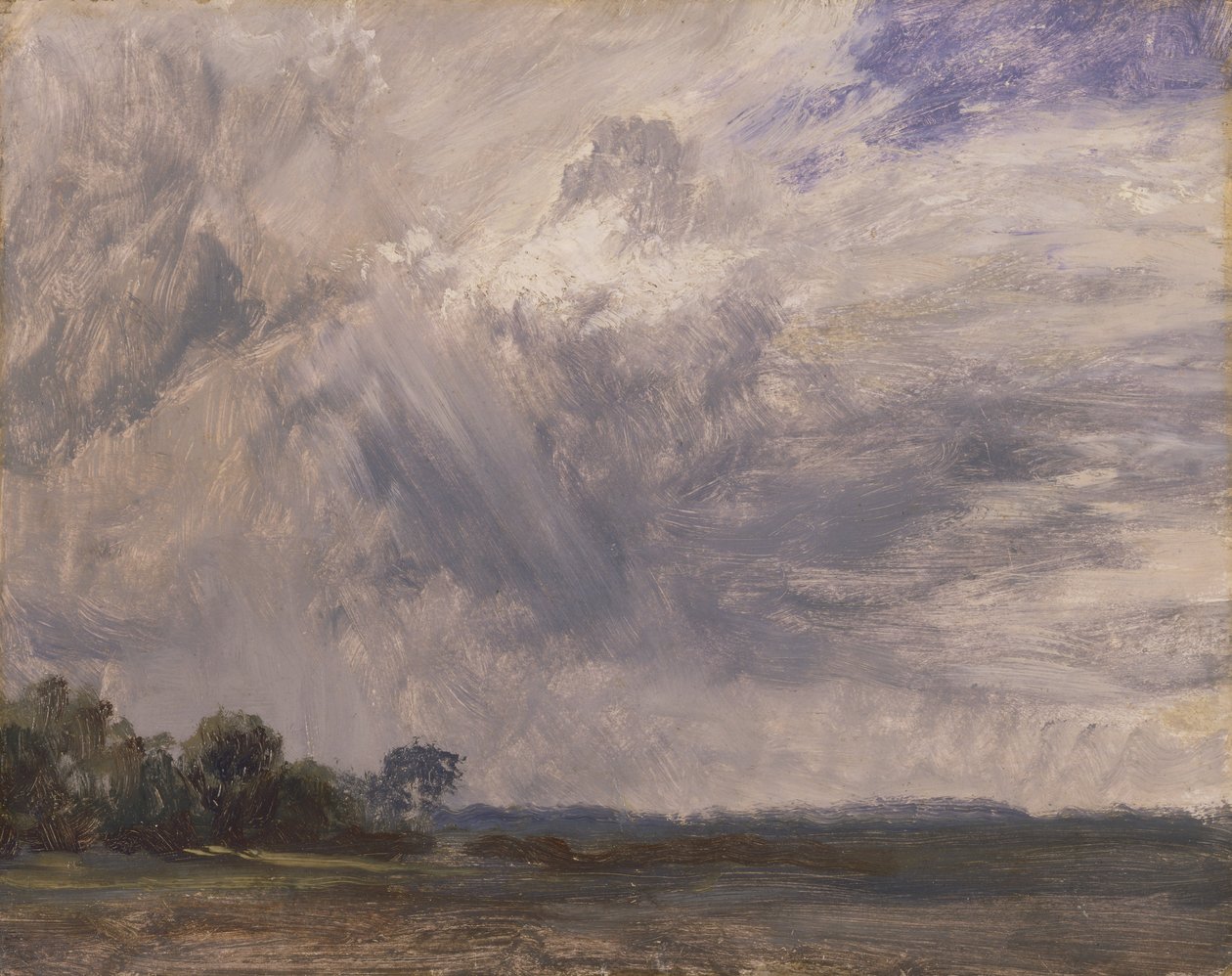 Studie av en molnig himmel av John Constable