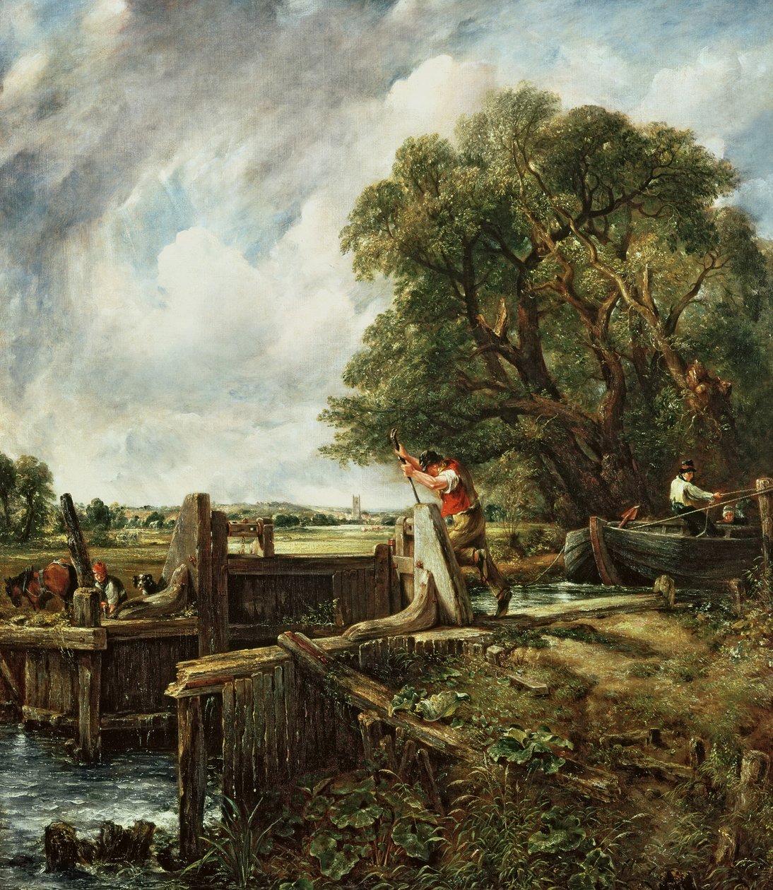 Låset, 1824 av John Constable