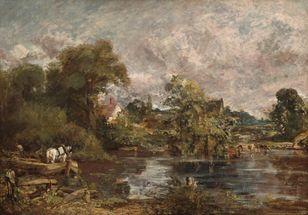 Den vita hästen av John Constable