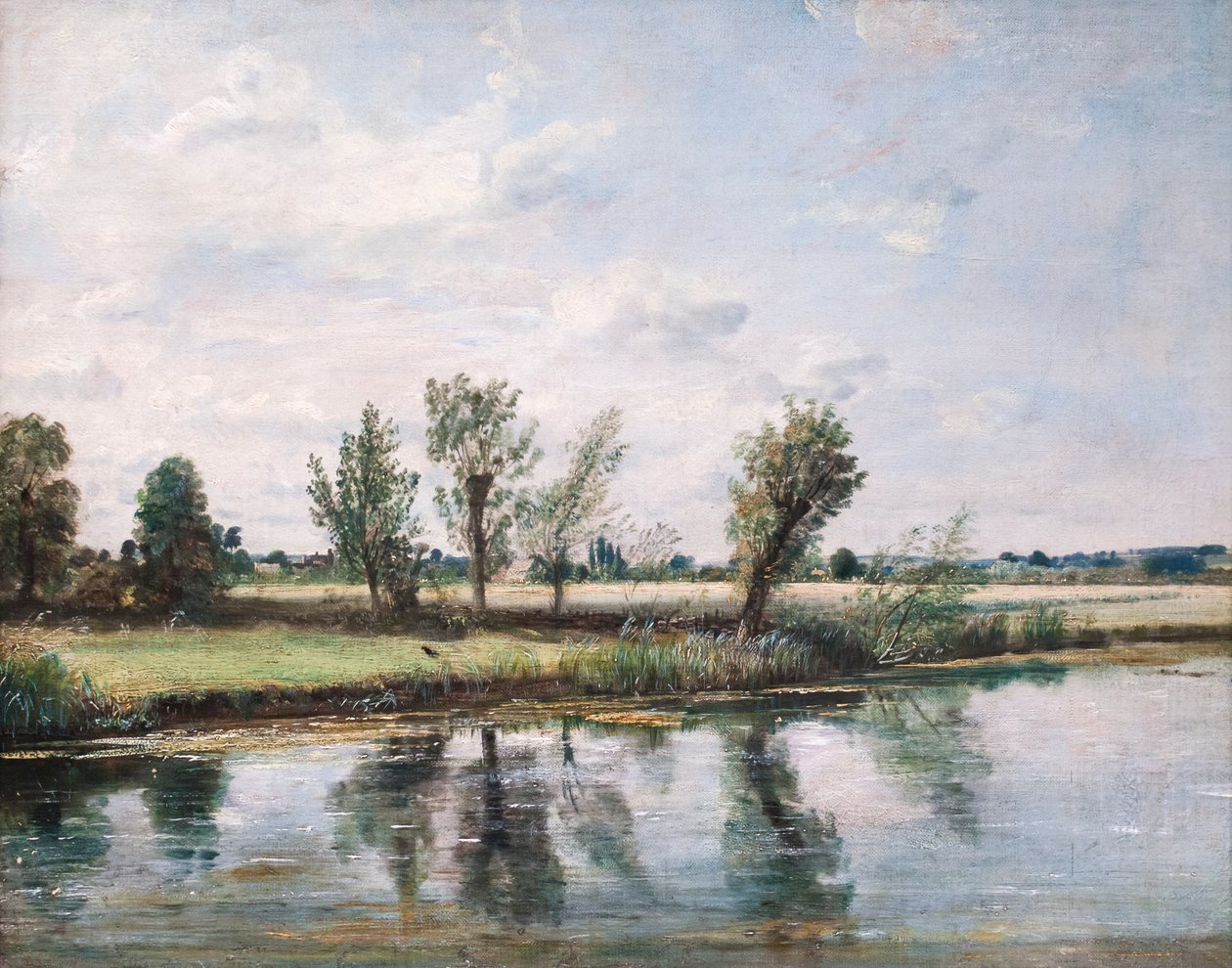 Vattenängar nära Salisbury av John Constable