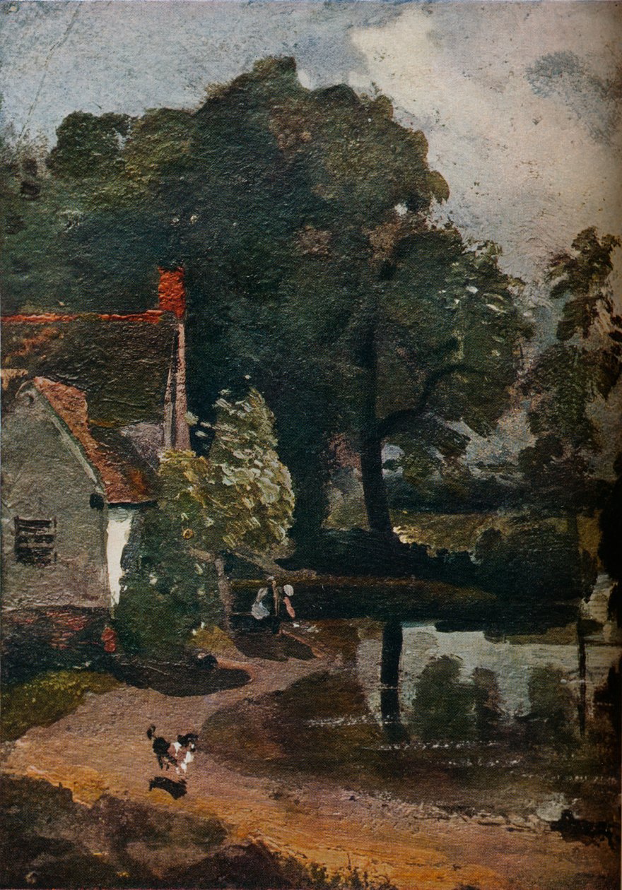 Willy Lotts hus, c1811. av John Constable