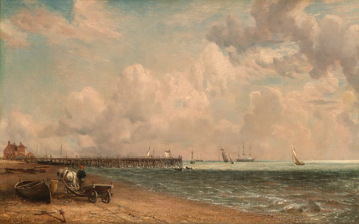 Yarmouth Jetty av John Constable