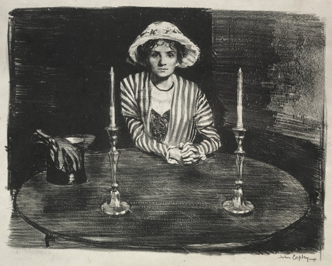 Studie nr 4: Väntar av John Copley