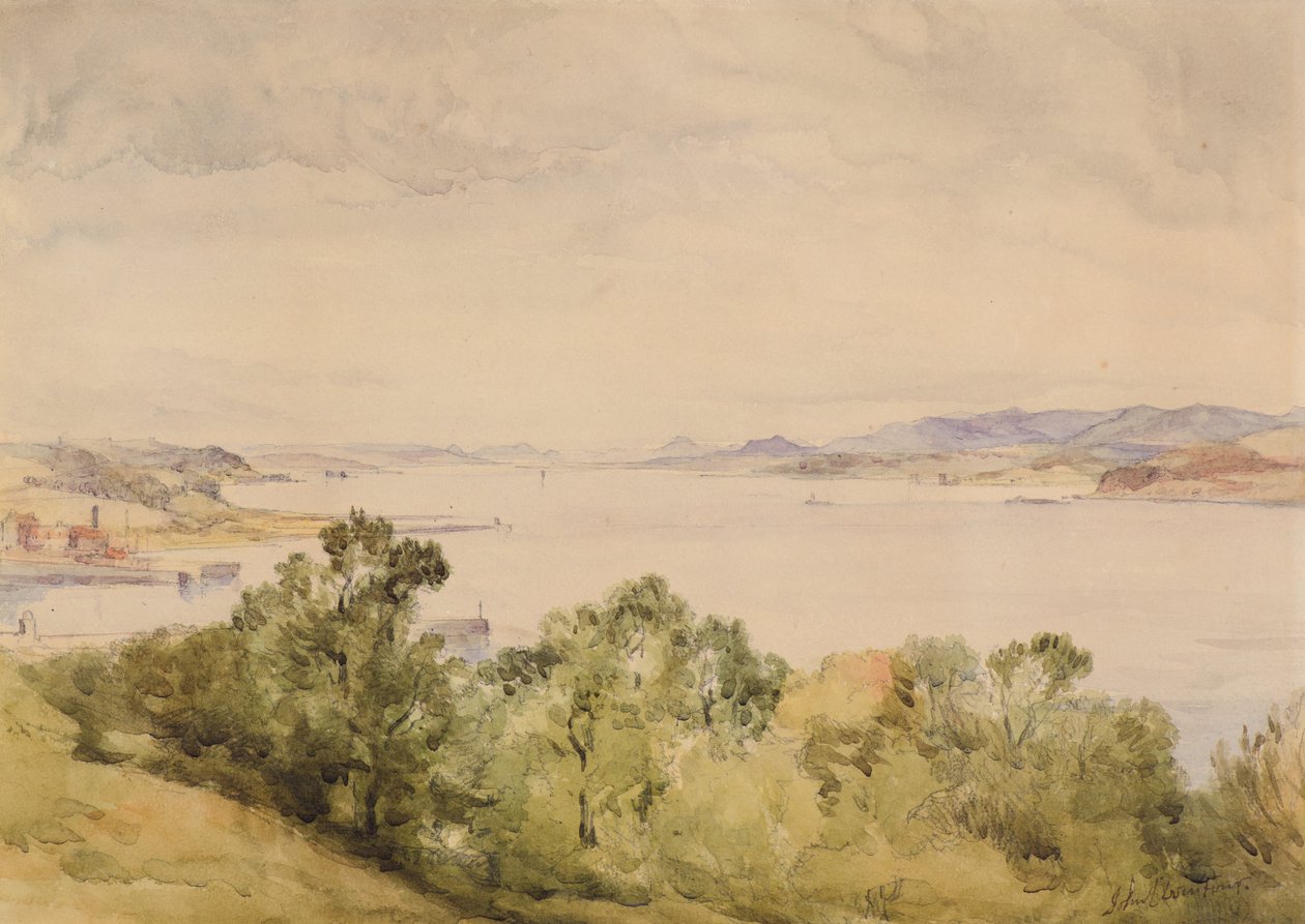The Forth från Queensferry av John Crawford Wintour