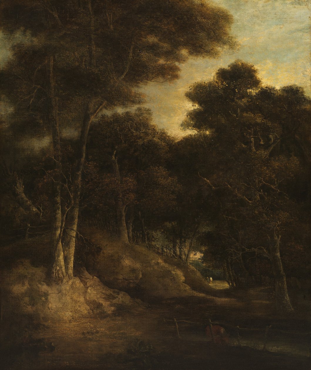 Landskap - Edge of a Wood, c.1800-20 av John Crome