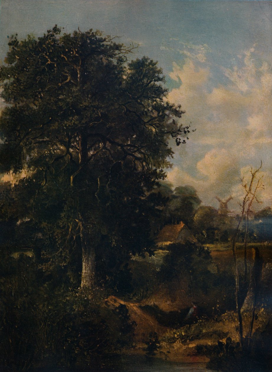 Landskap, c1798 av John Crome