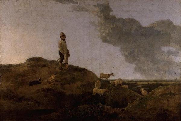 Utsikt över Mousehold Heath, nära Norwich av John Crome