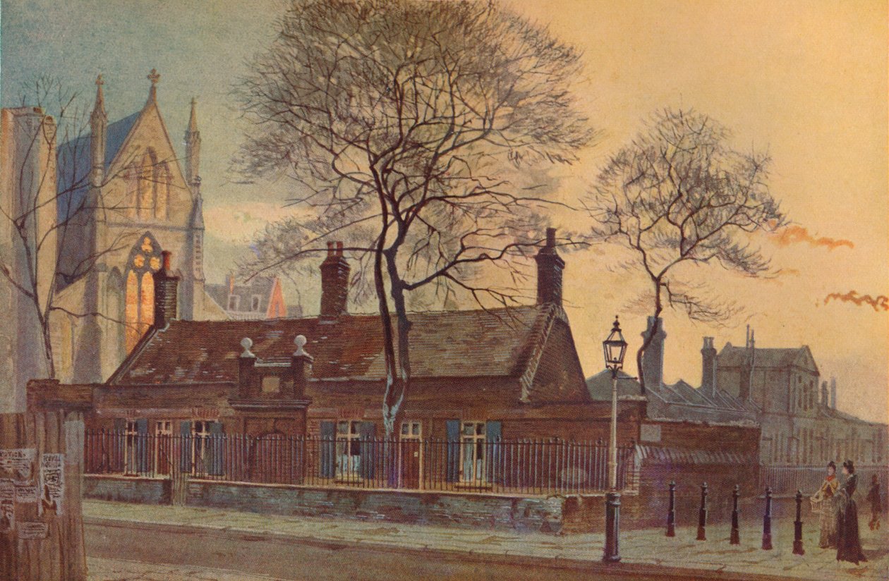 Butlers Almshouses, Westminster, London, 1879 1926 av John Crowther