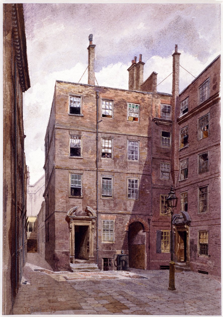 Inner Temple, London, 1879 av John Crowther