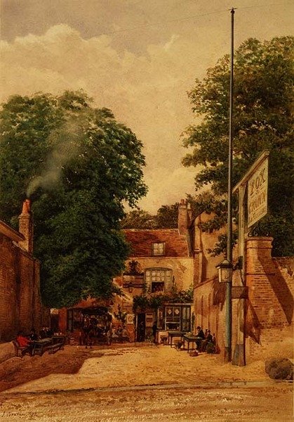 Räven och kronan, Highgate av John Crowther