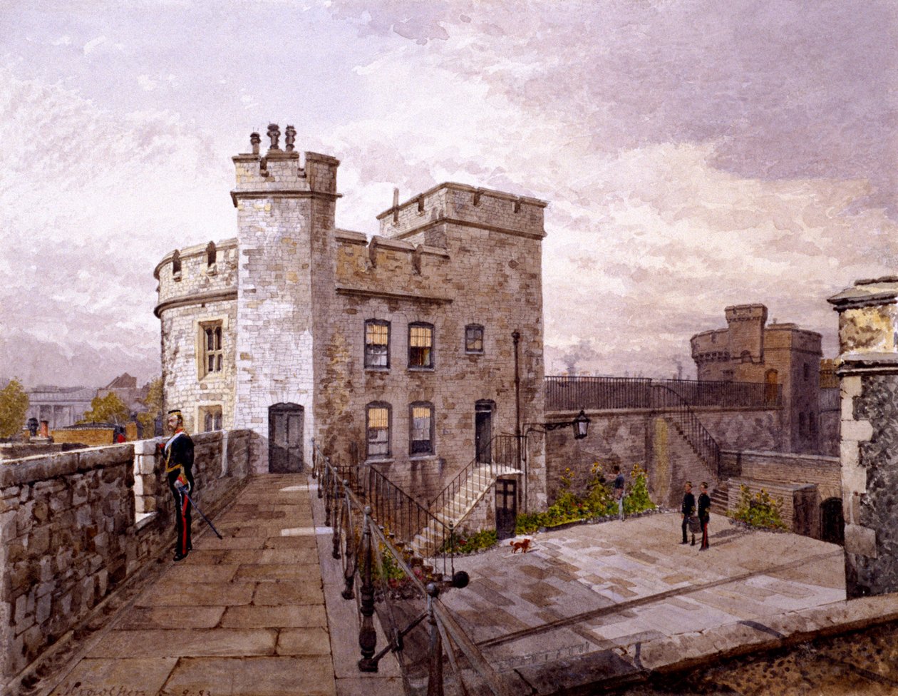 Tower of London, London, 1883 av John Crowther
