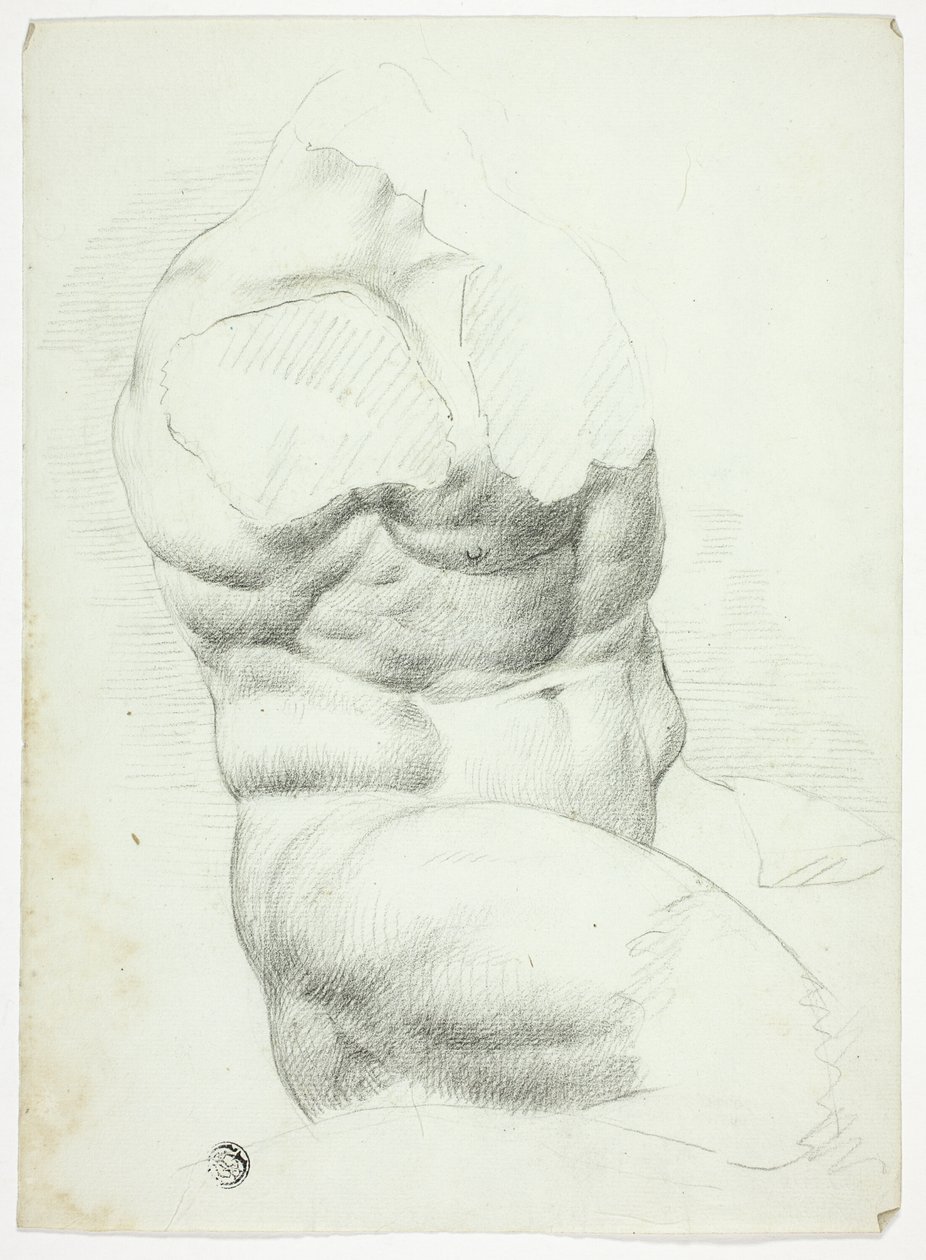 Torso av antik staty av John Downman