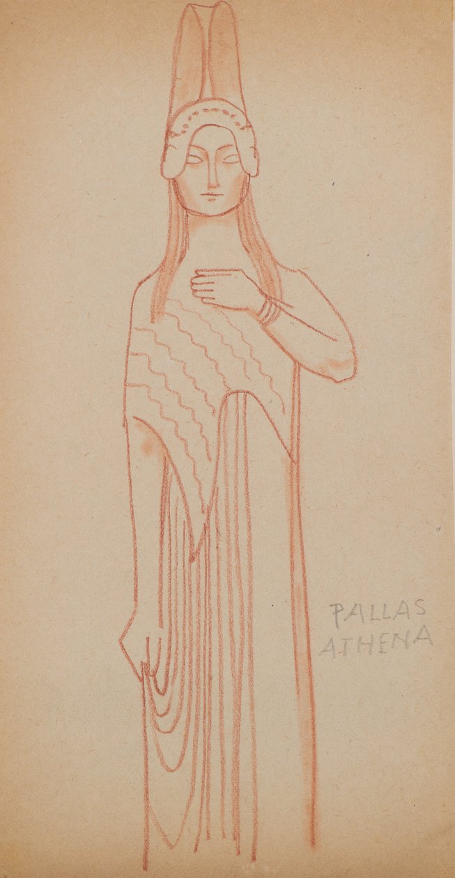 Pallas Athena (penna) av John Duncan