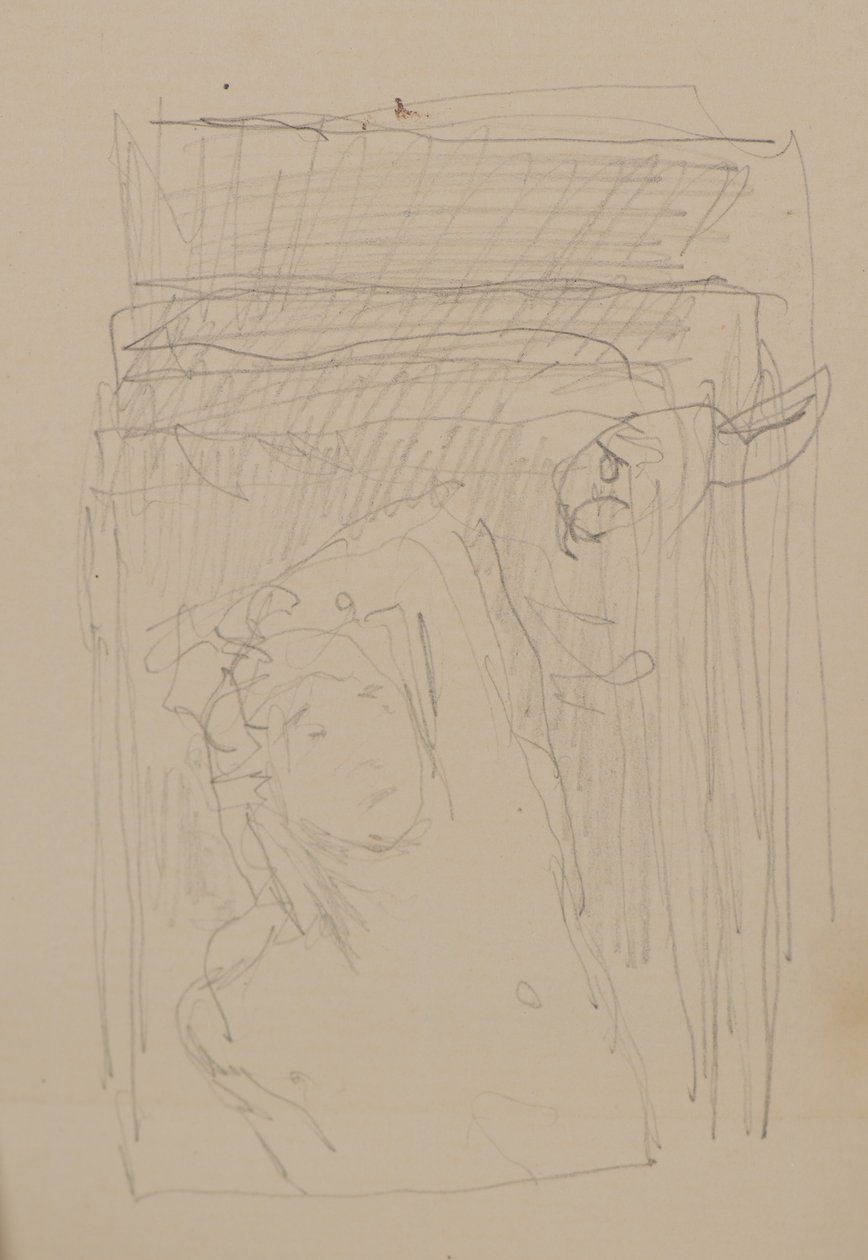 Namnlös [mansfigur] (penna) av John Duncan
