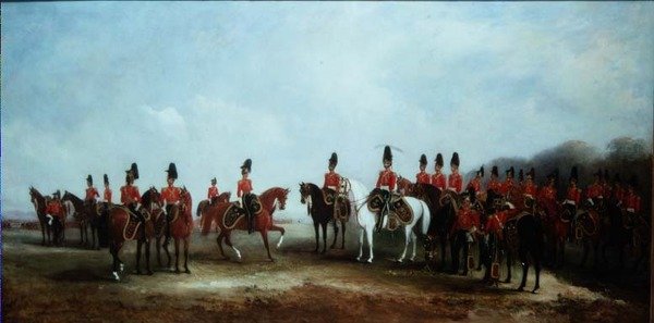 Recension av 16:e Lancers av John E. Ferneley