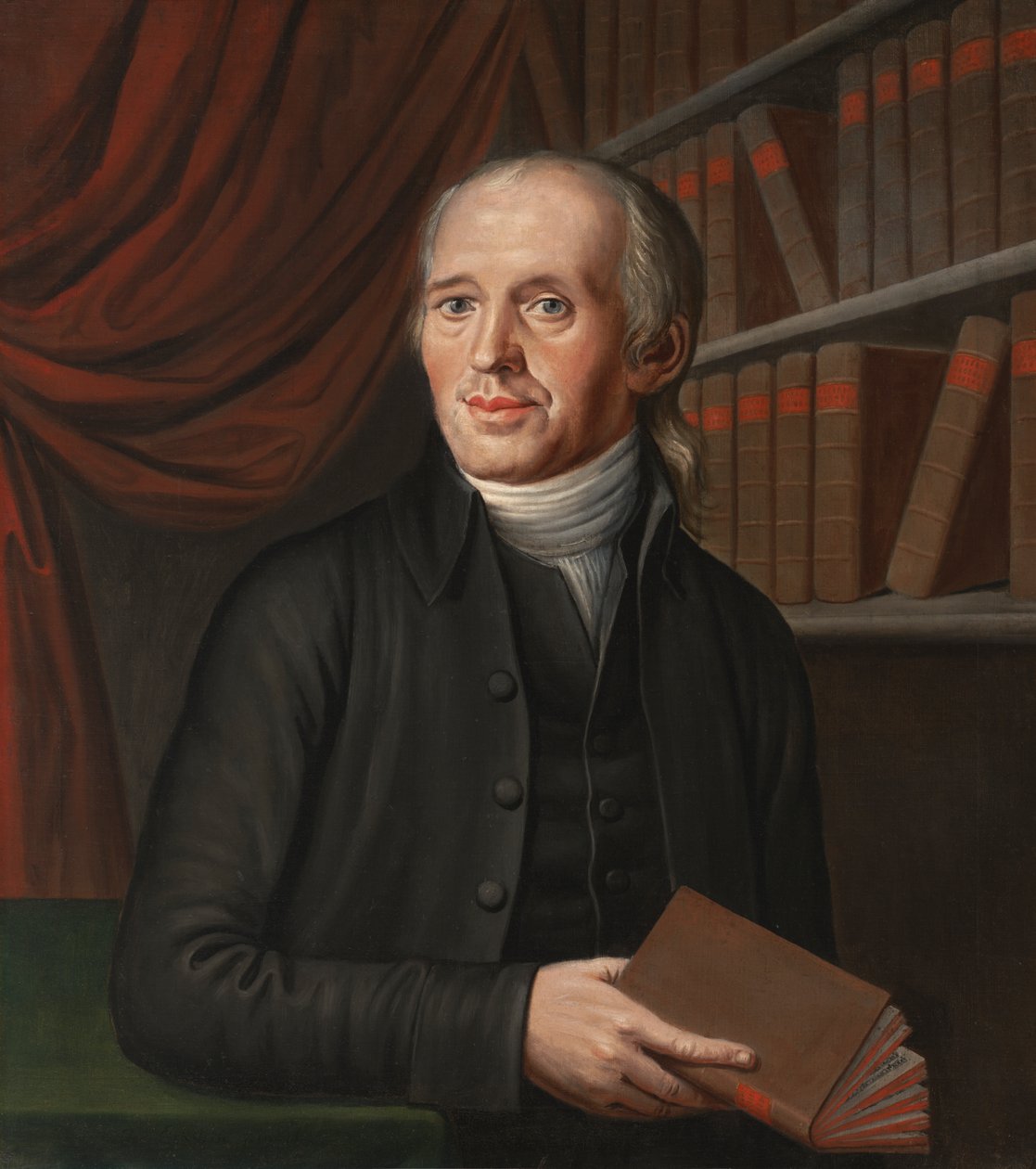 Pastor Justus Henry Christian Helmuth, ca. 1795. av John Eckstein