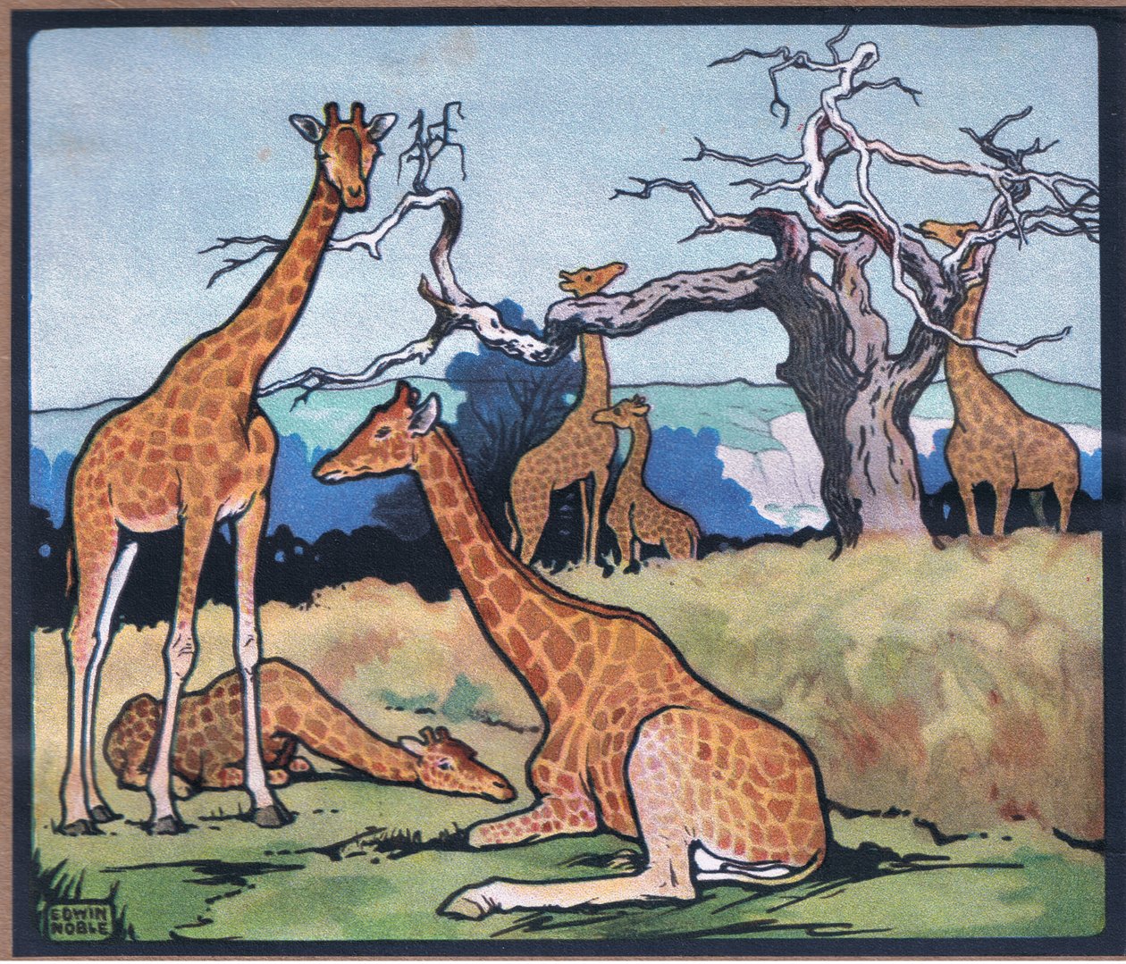 Giraff av John Edwin Noble