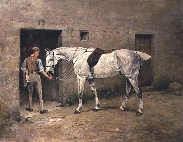 The Dapple Grey och stabil pojke av John Emms