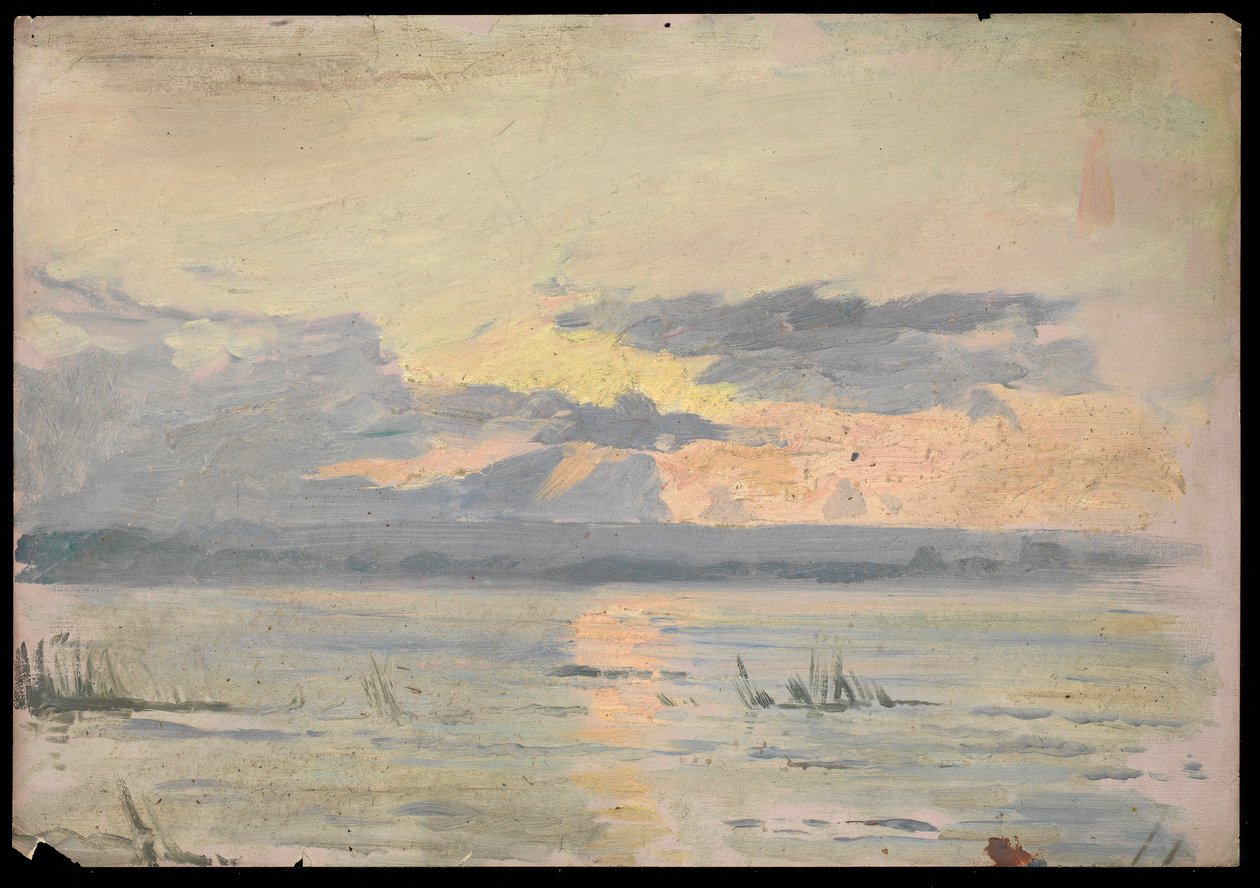 Havslandskap (målning) av John Everett