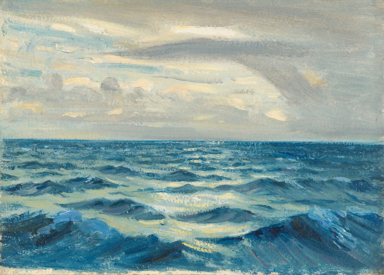 Havslandskap (målning) av John Everett